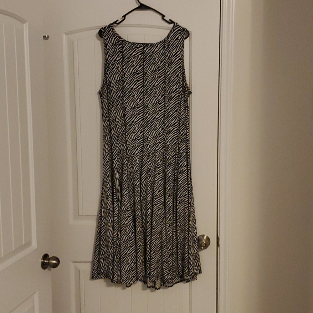 Black and White Dress